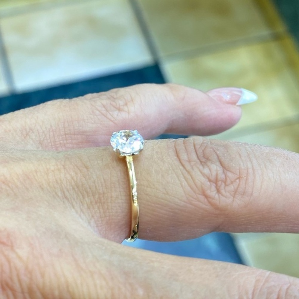 14k gold promise Ring